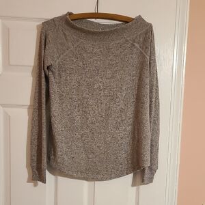 Z Supply Heather Gray Knit Top